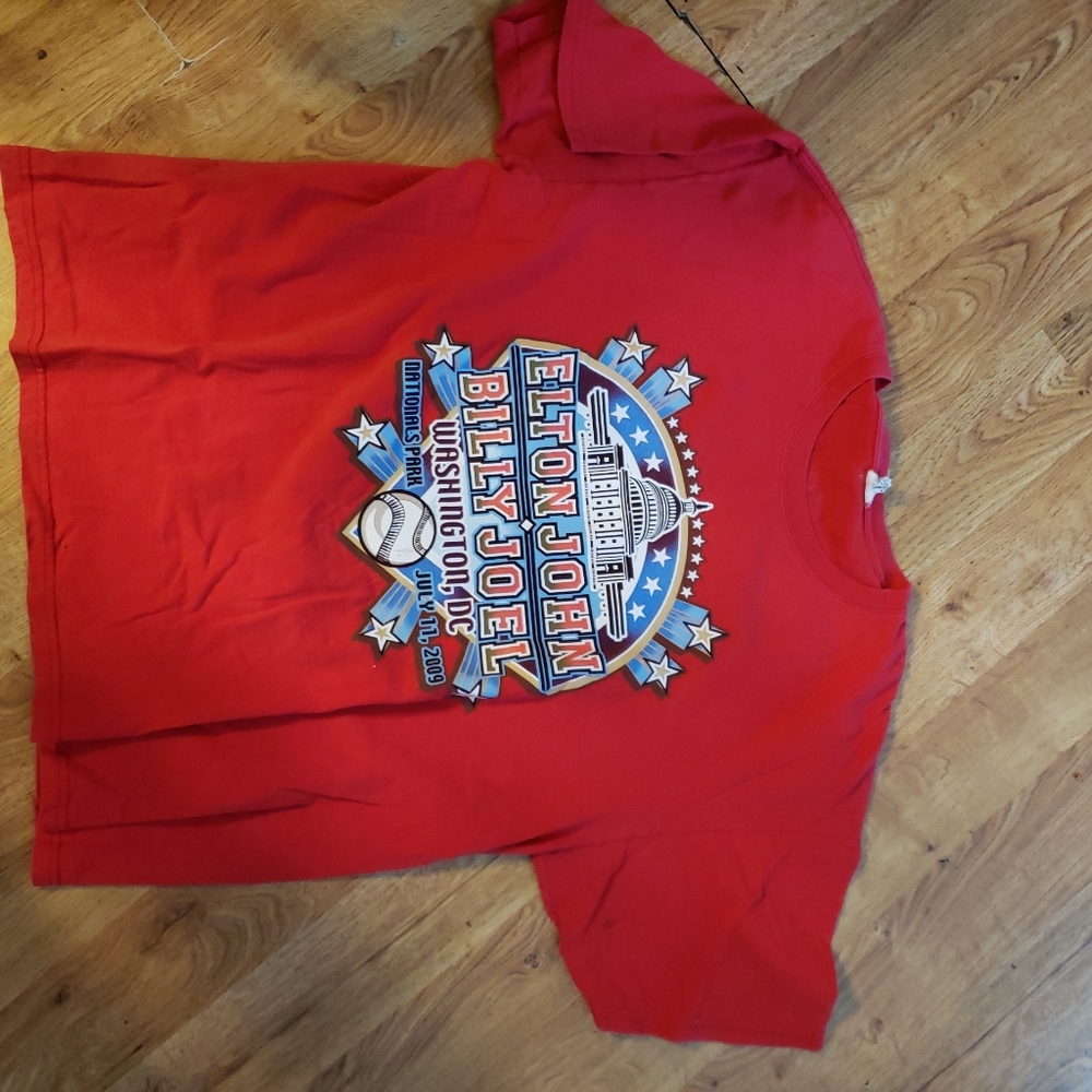 Elton John Billy Joel concert shirt sz XL